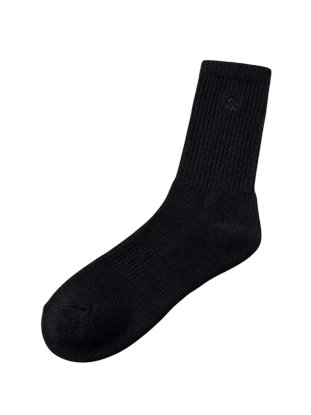 Image for CSG Kids Boy's 6 Pair Ribbed Socks,Black