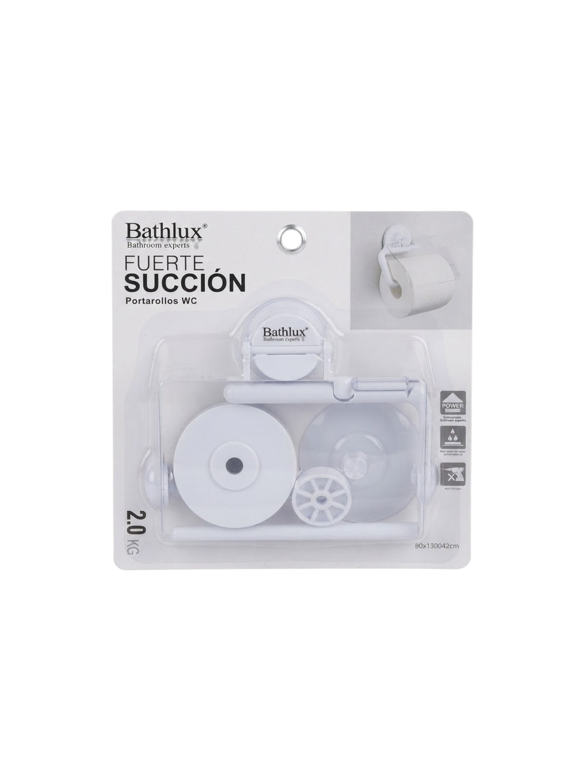 Image for Toilet Paper Holder With Lid