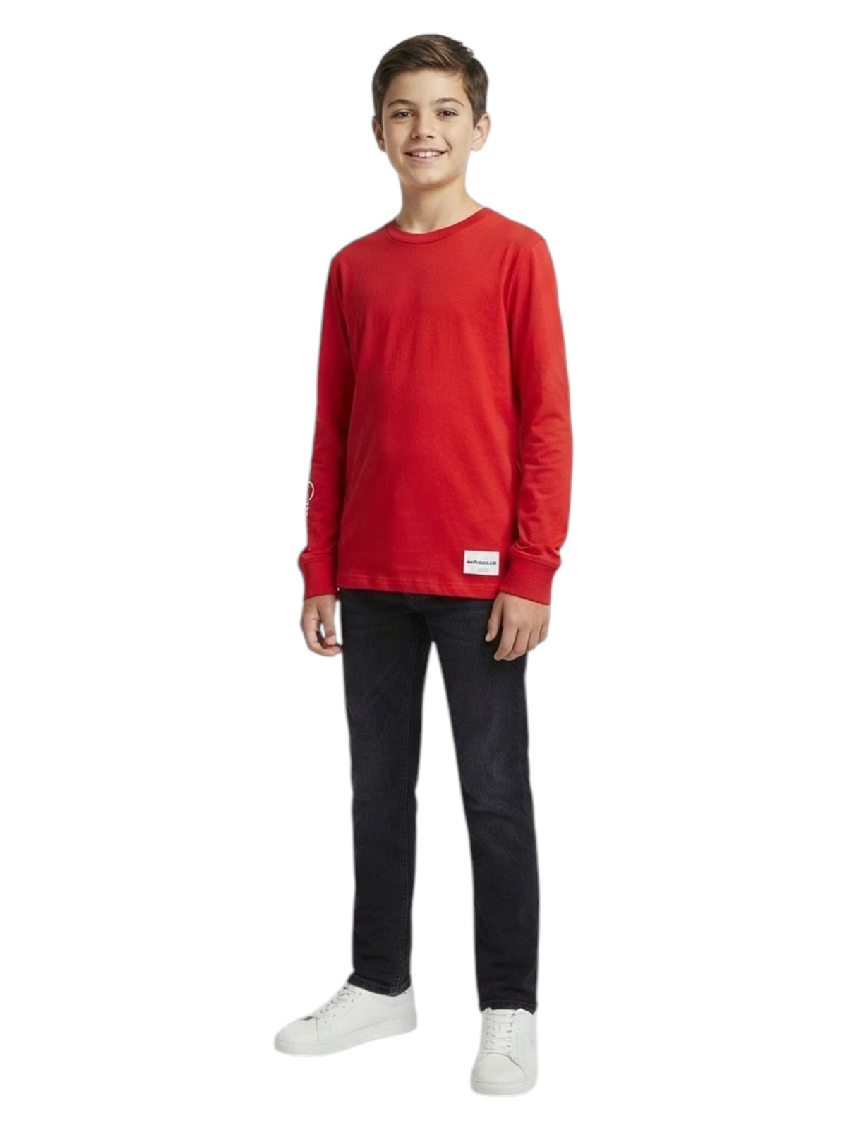 Image for Kids boys Brand Logo Printed Top,Red