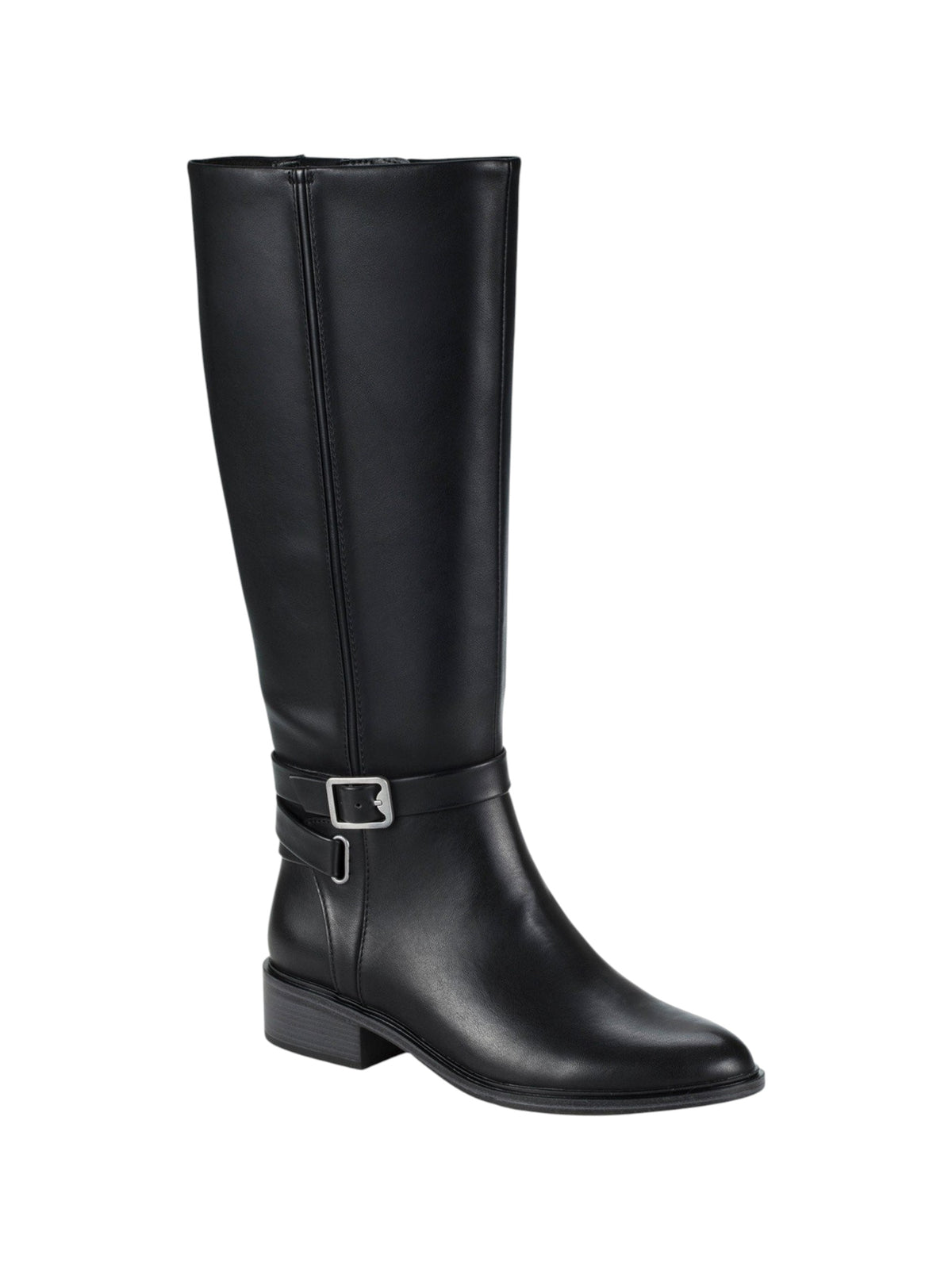 Image for Women's Plain Leather Boots,Black
