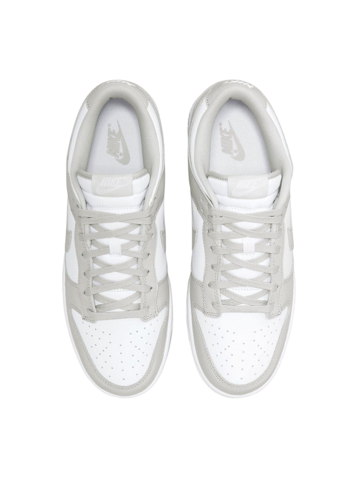 Nike Dunk Low Grey Fog Women's Colorblocked Shoes,White