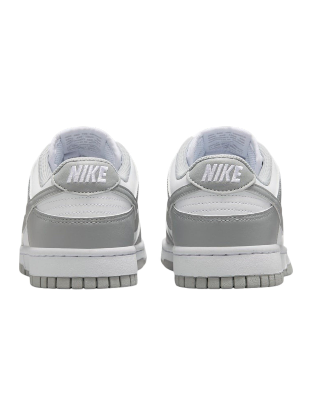 Nike Dunk Low Grey Fog Women's Colorblocked Shoes,White