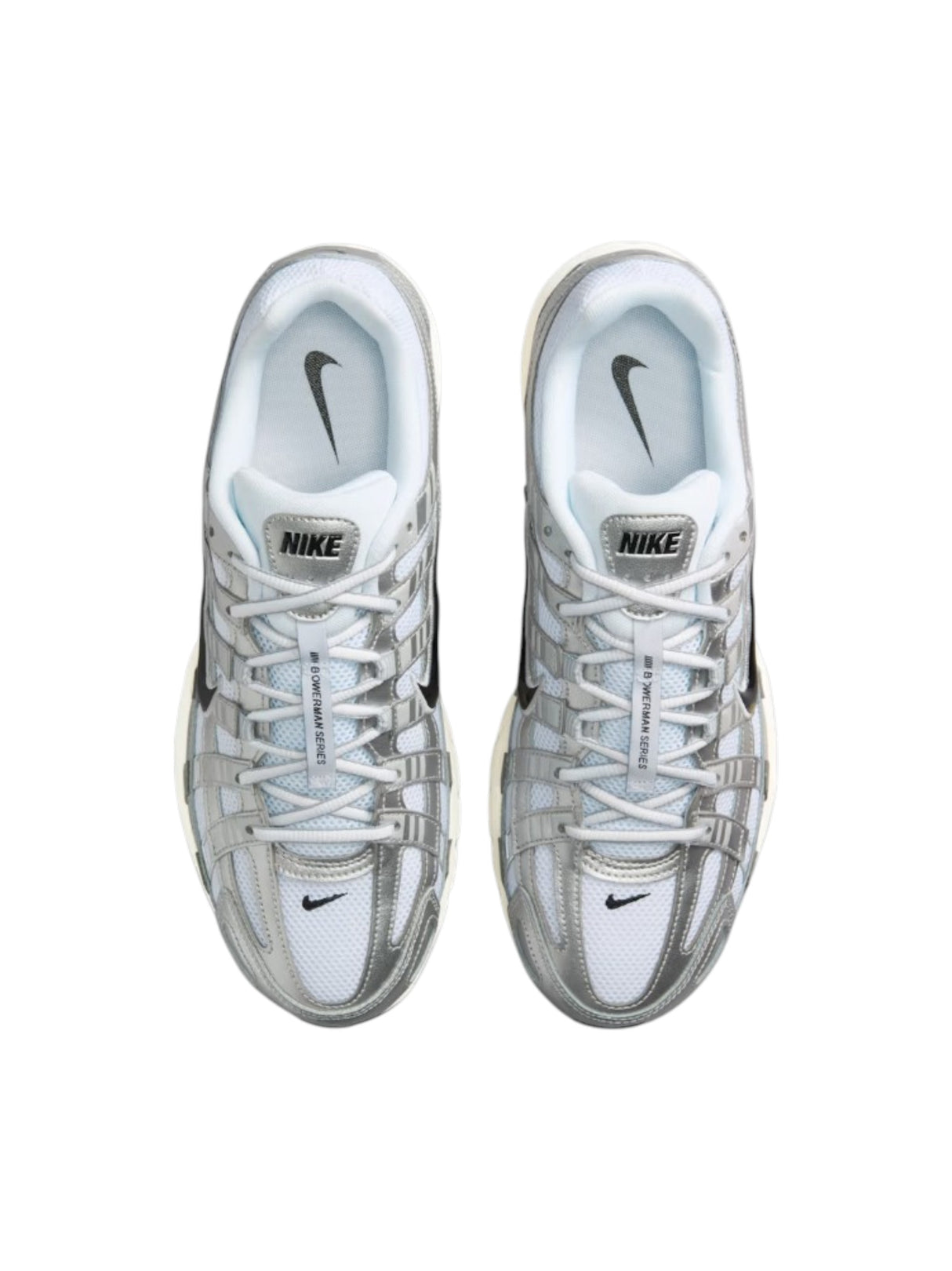 P 6000 Women's Textured Shoes,Silver