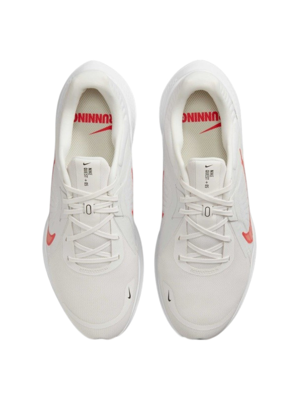 Quest 5 Men's Logo Patched Shoes,White