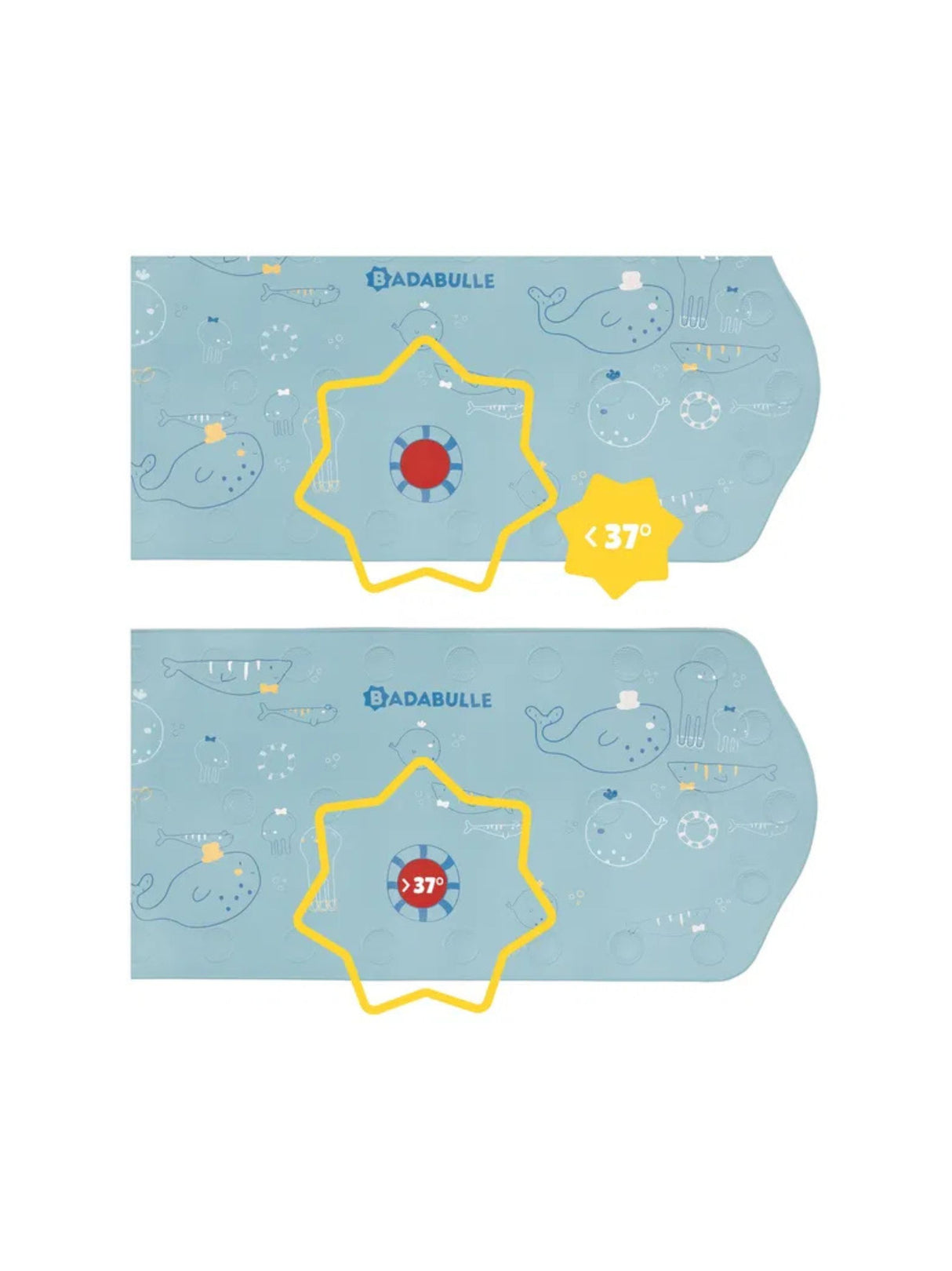 Xxl Bath Mat With Thermometer