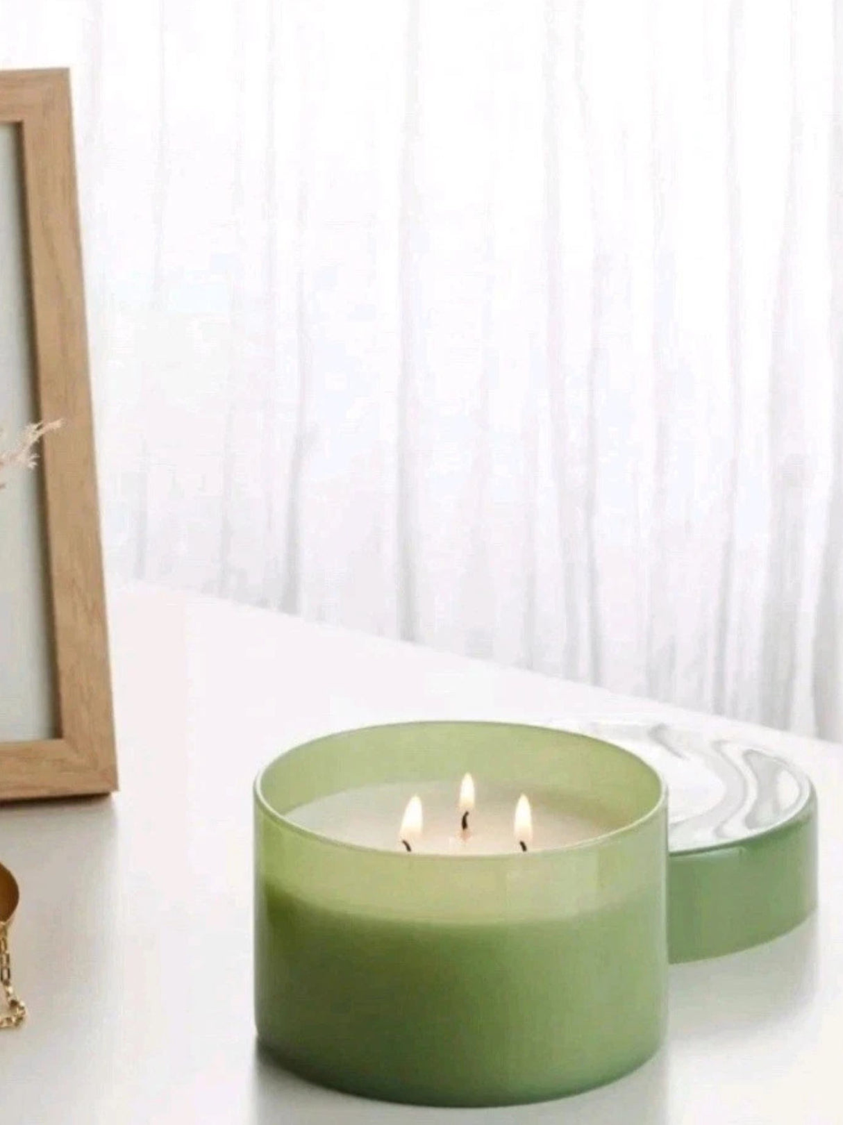 3-Wick Glass Jar Candle