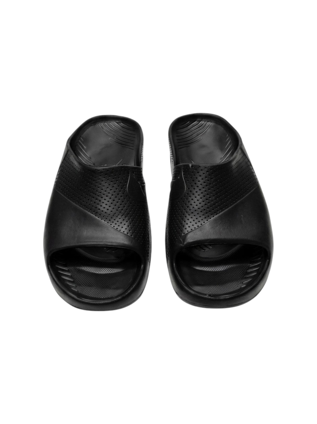Men's Textured Slipper,Black