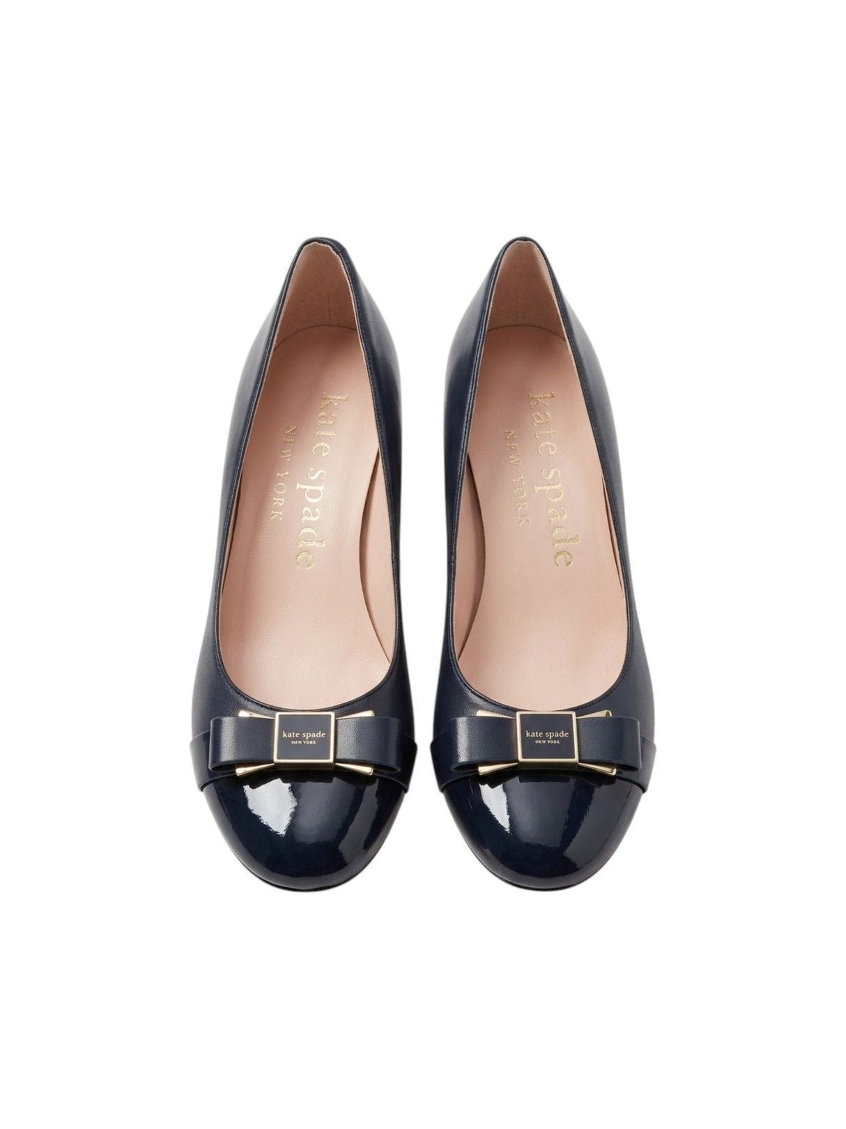 Women's Plain Heeled Shoes,Navy