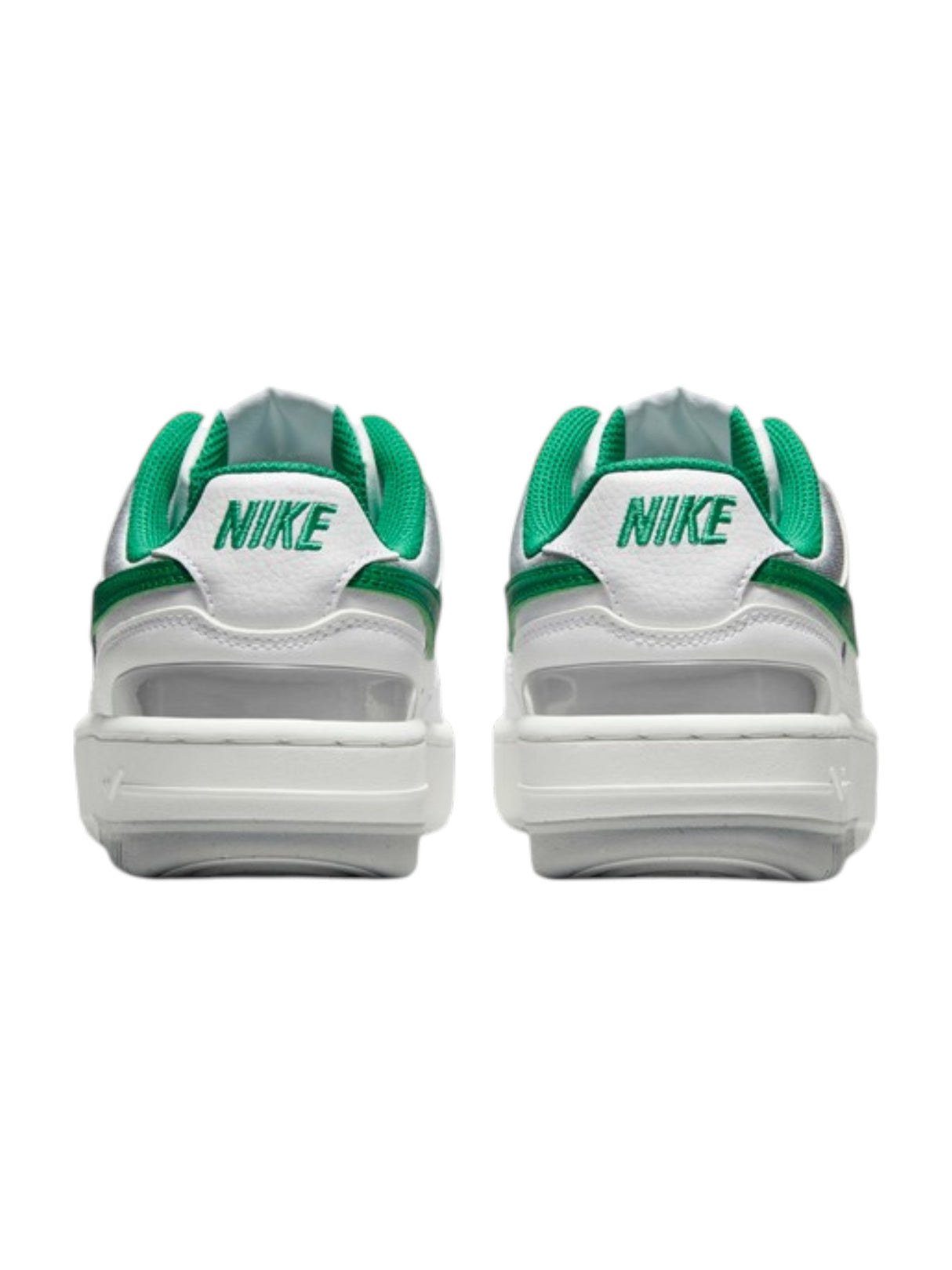 Image for Court Vision Low Kids Boy's Logo Pattched Shoes,White/Green