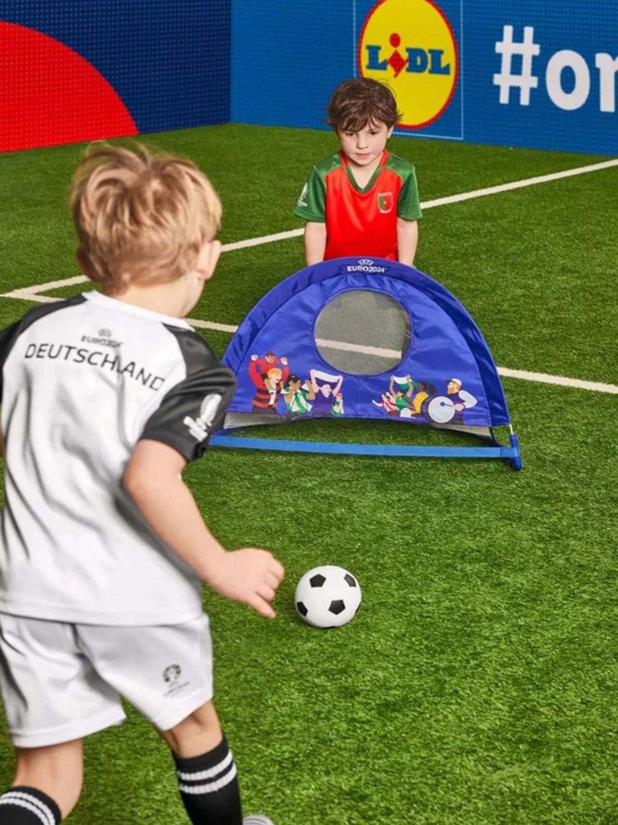 Pop-Up Football Goal
