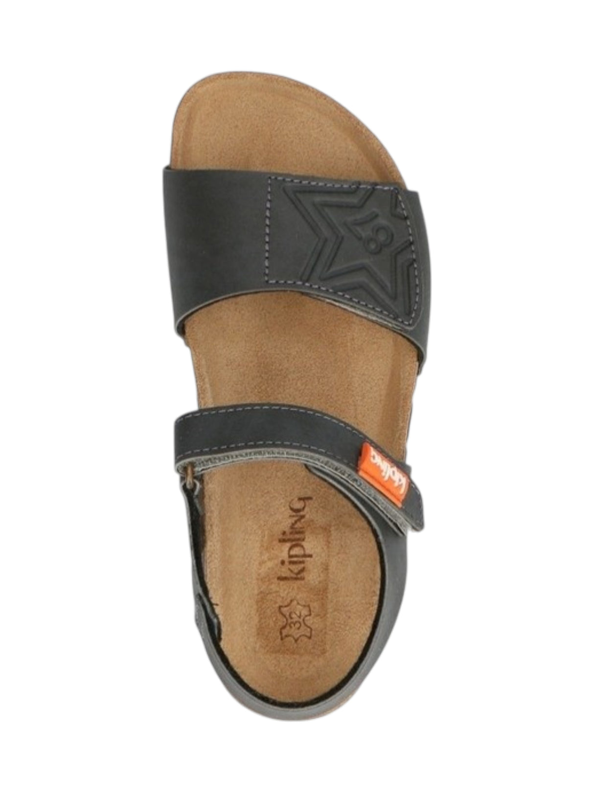 Image for Kids Boy's Plain Sandals,Dark Grey