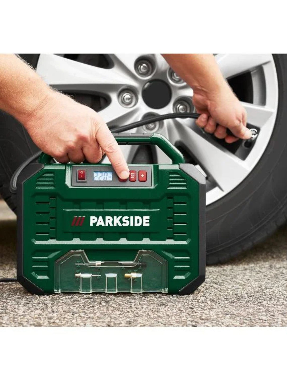 Portable Compressor With Digital Display