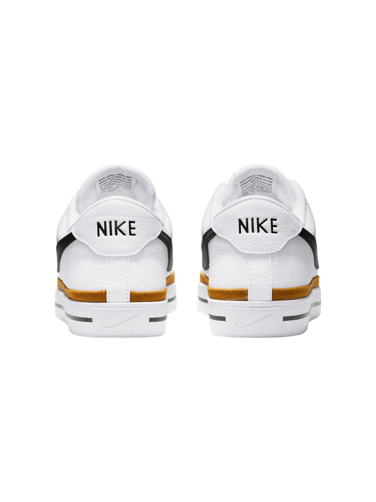 Court Legacy Men's Logo Patched Shoes,White