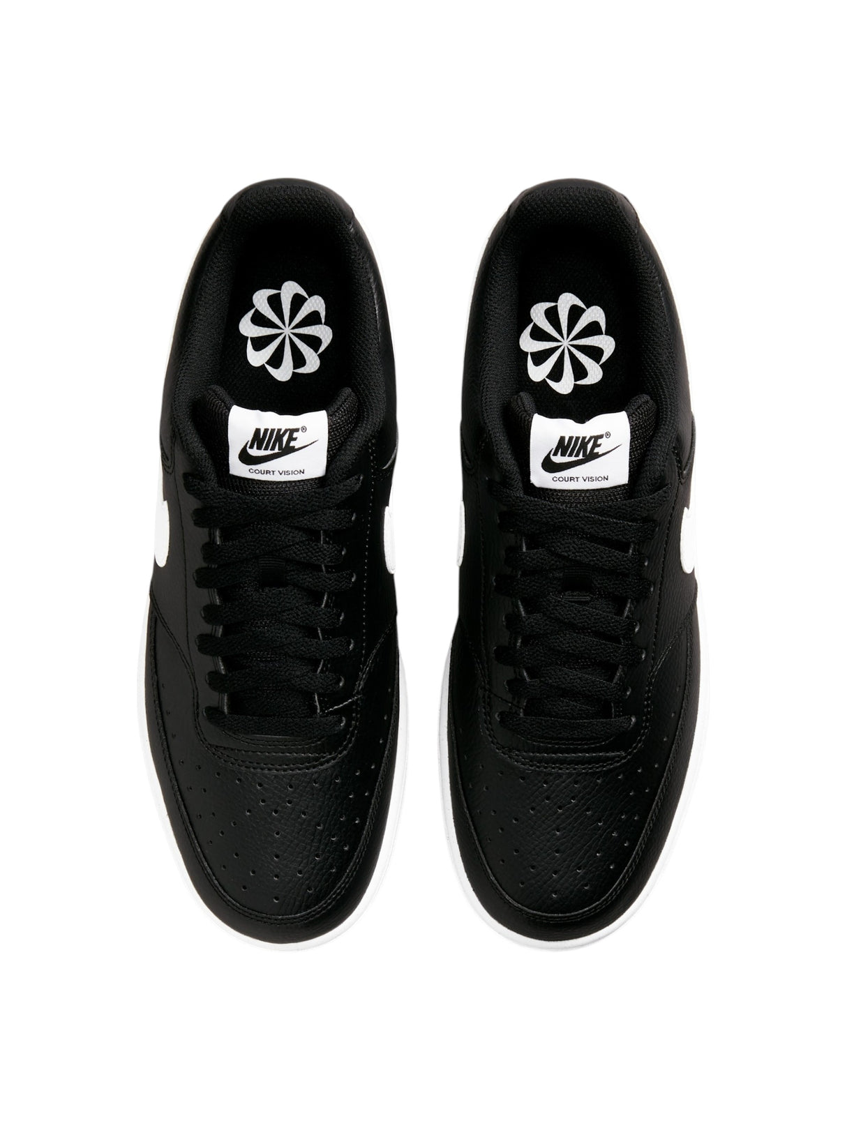 Men's Logo Patched Shoes,Black