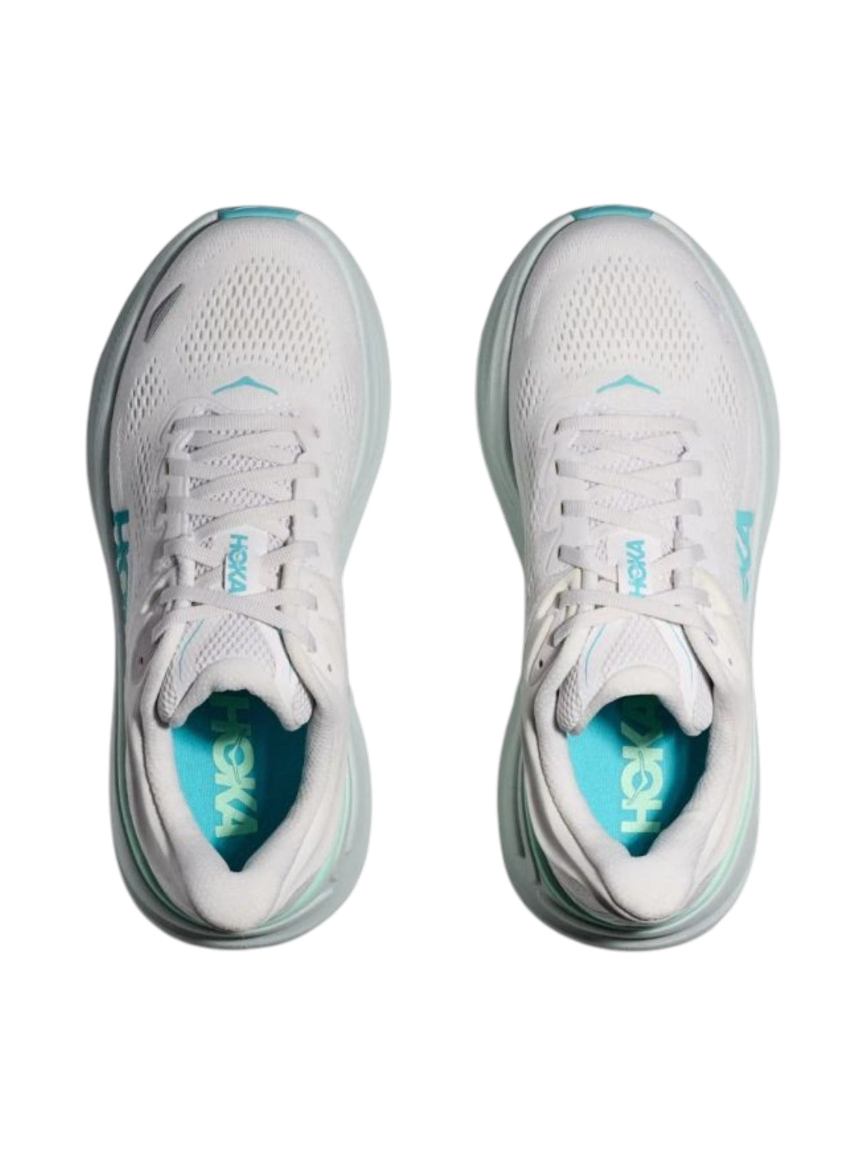 Bondi 9 Running Women's Logo Patched Shoes,White