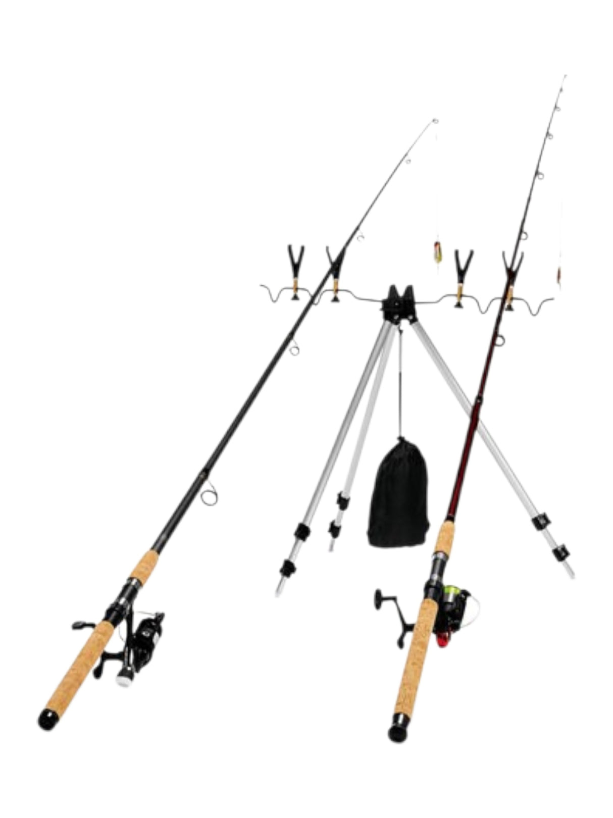 Extendable Aluminum Fishing Rod Rest