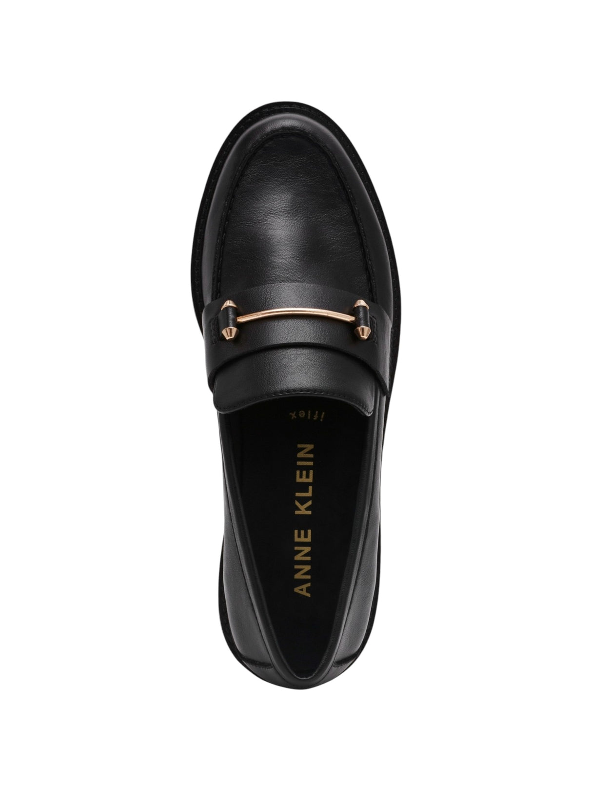 Women's Plain Loafers Shoes,Black
