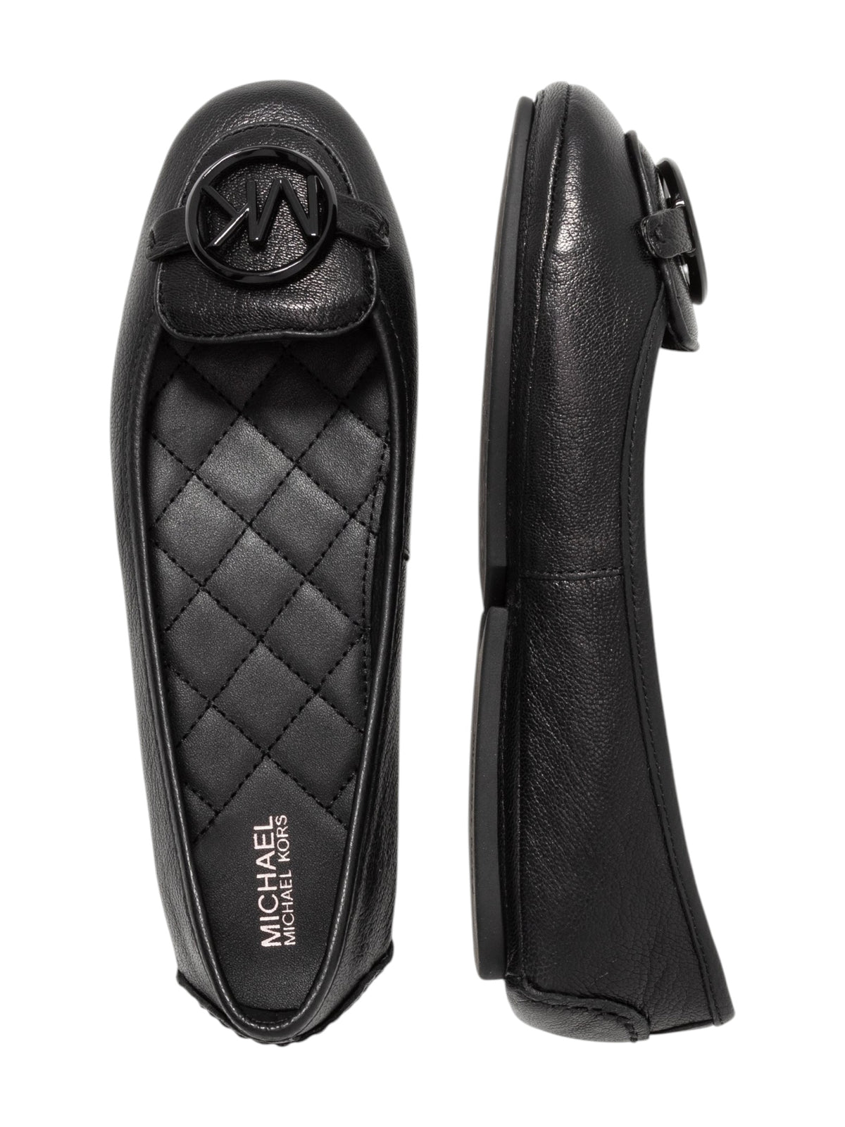 Women's Logo Patched Bellorinas,Black