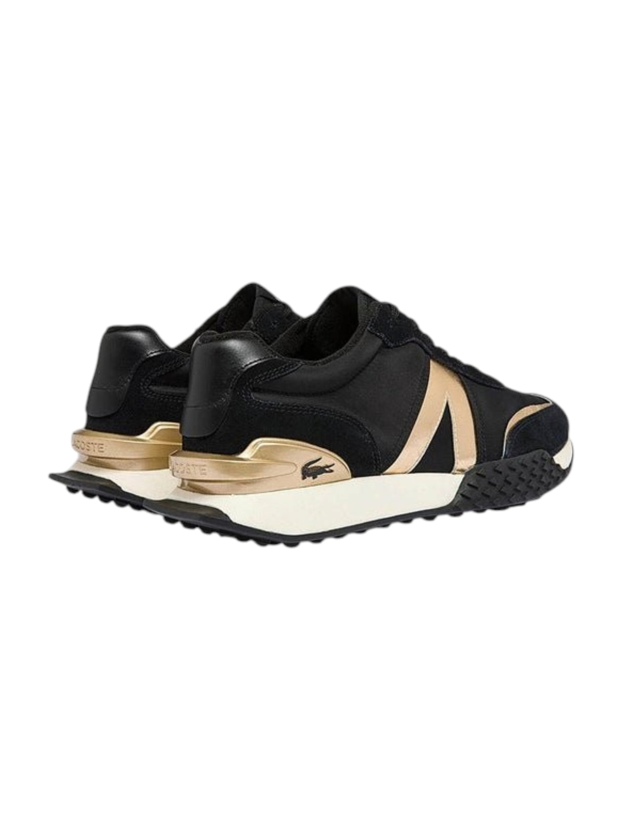 Women's Plain Shoes,Black/Gold