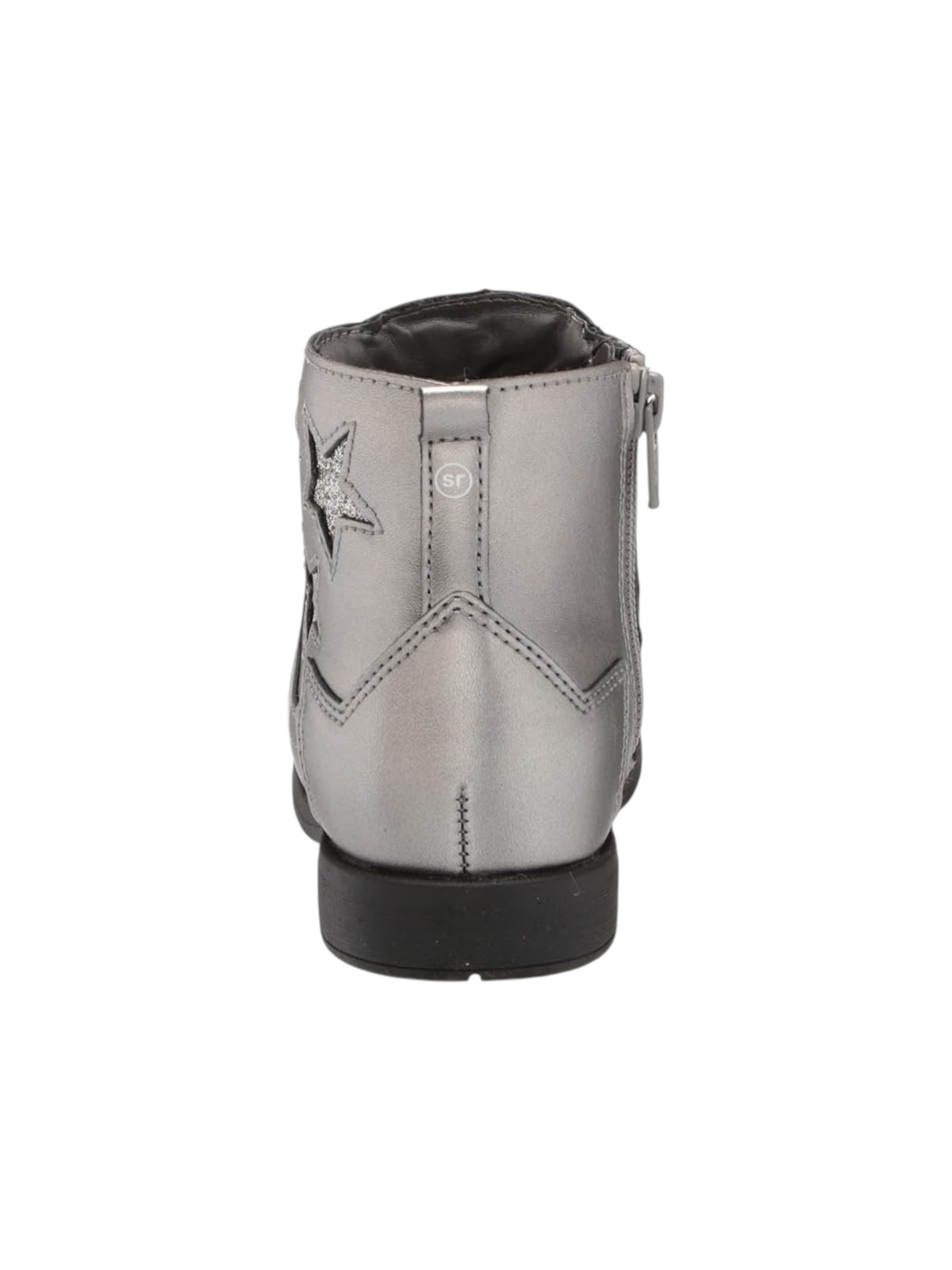 Kids Girl's Printed Ankle Boots,Dark Grey