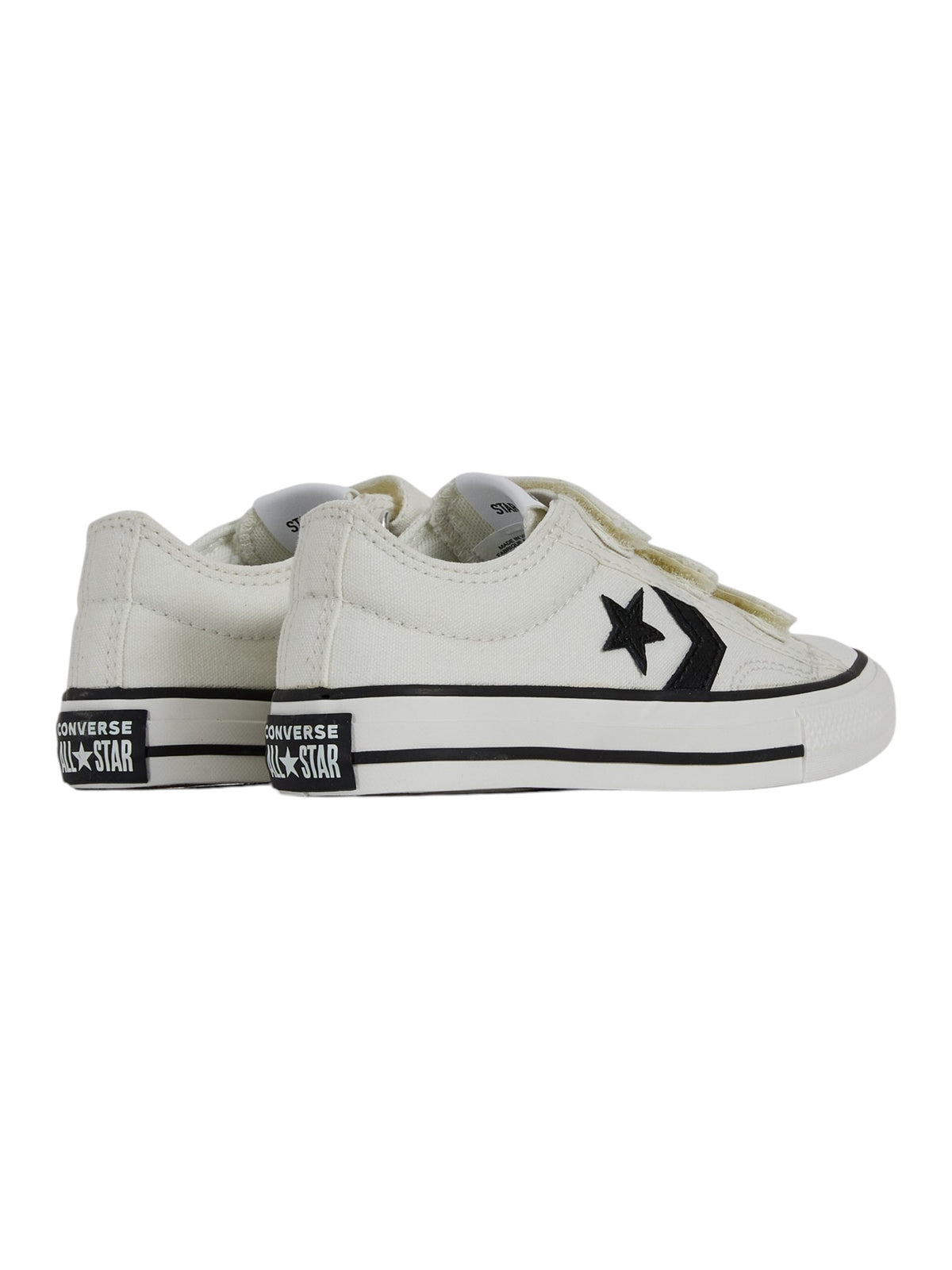 Kids Boy's Logo Patched Shoes,White