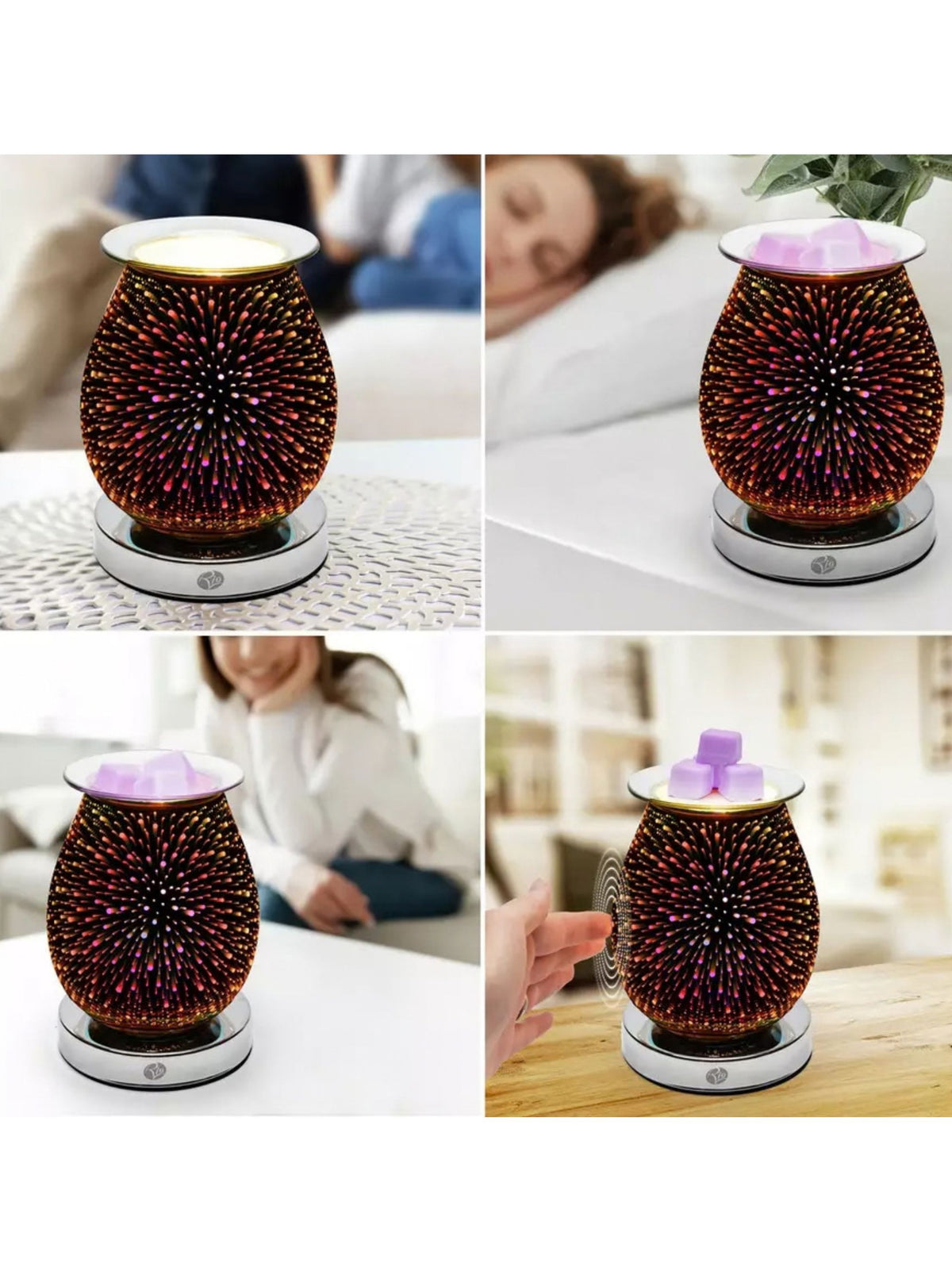 Alura Wax Melt Burner & Aroma Diffuser Lamp
