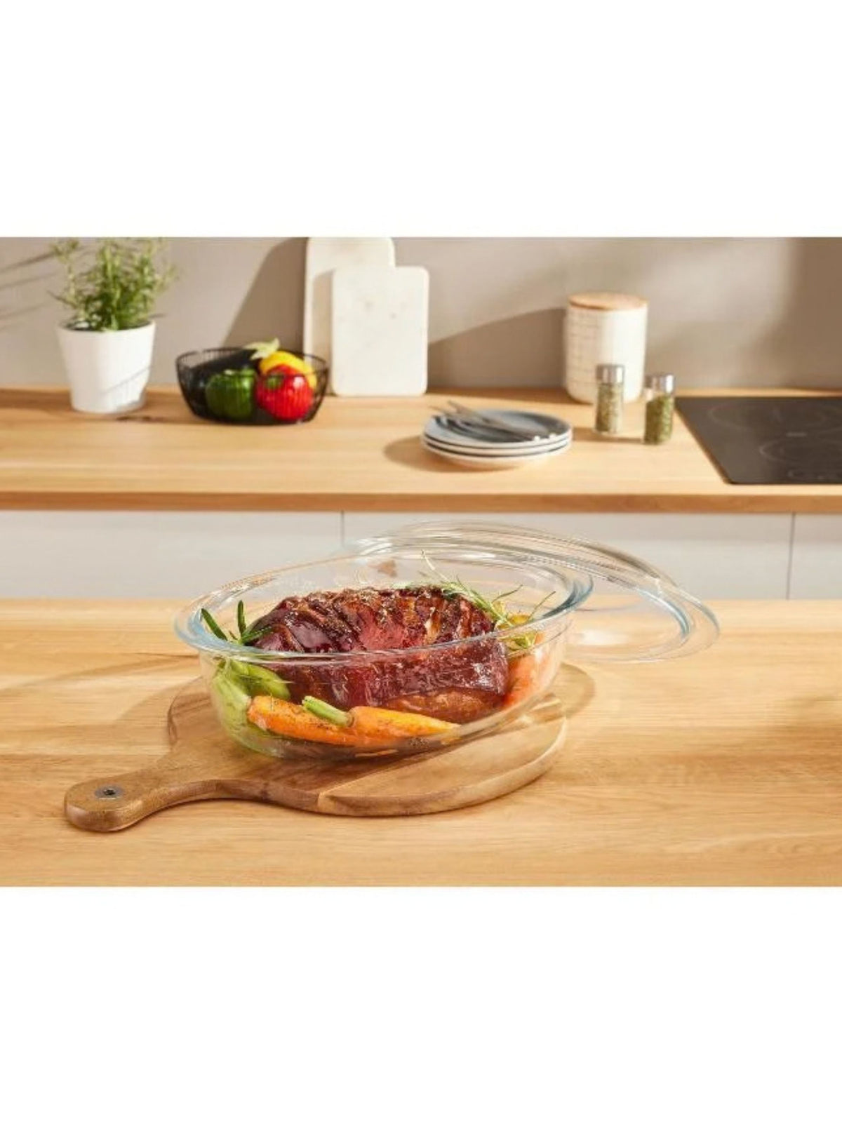 Glass Casserole Dish With Lid