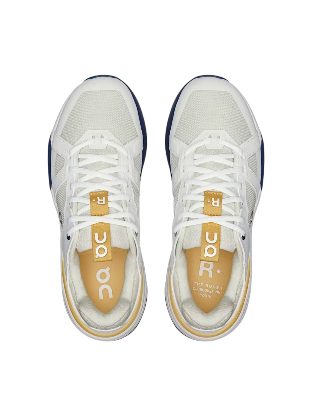 THE ROGER Clubhouse Pro Youth Women's Running Shoes,White