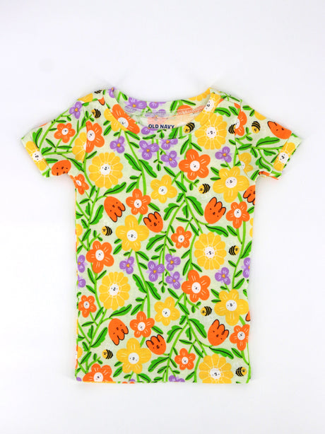 Image for Kids Girl Floral Printed Sleepwear Set,Multi