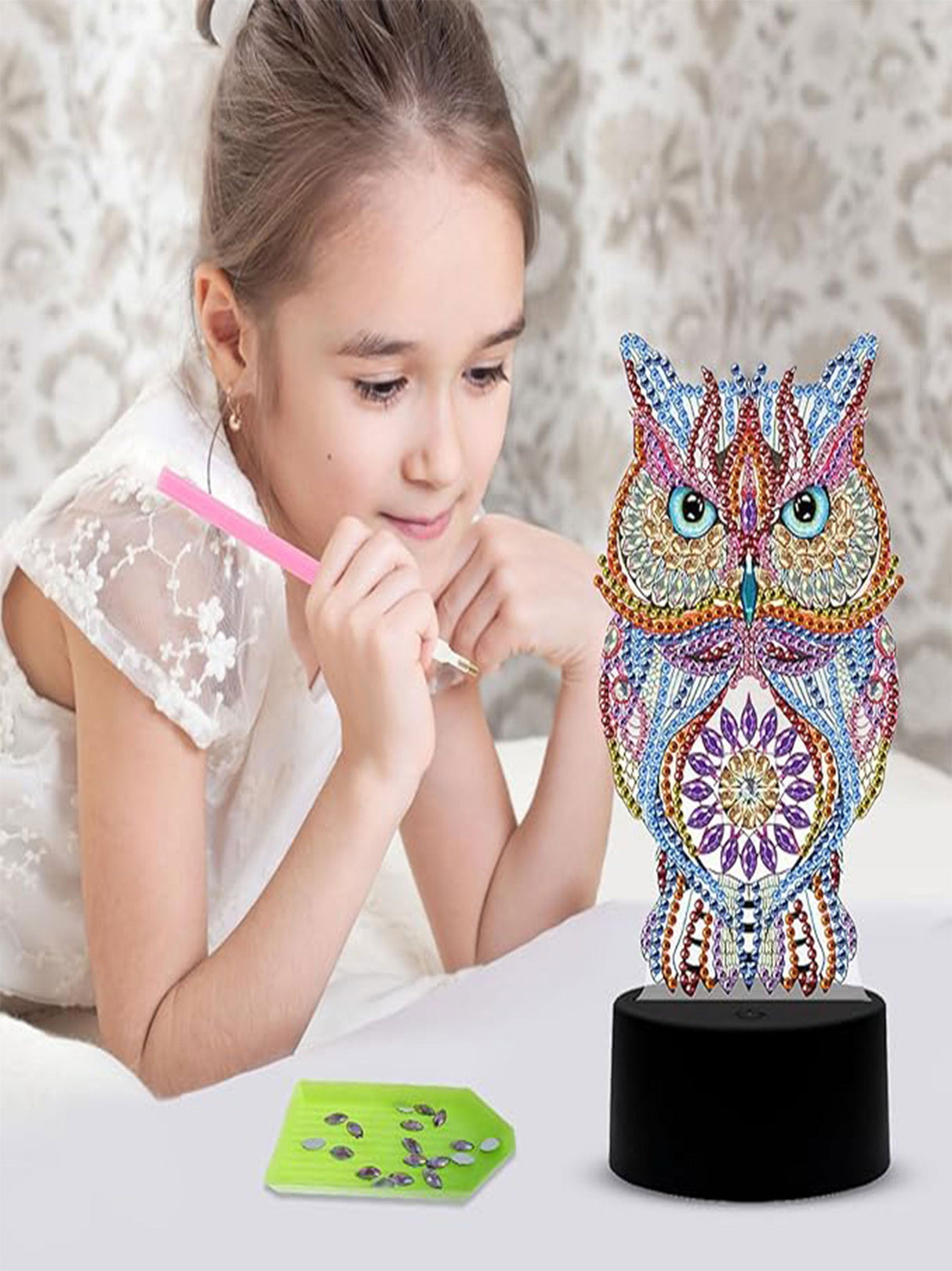 Diy Diamond Painting Lamp