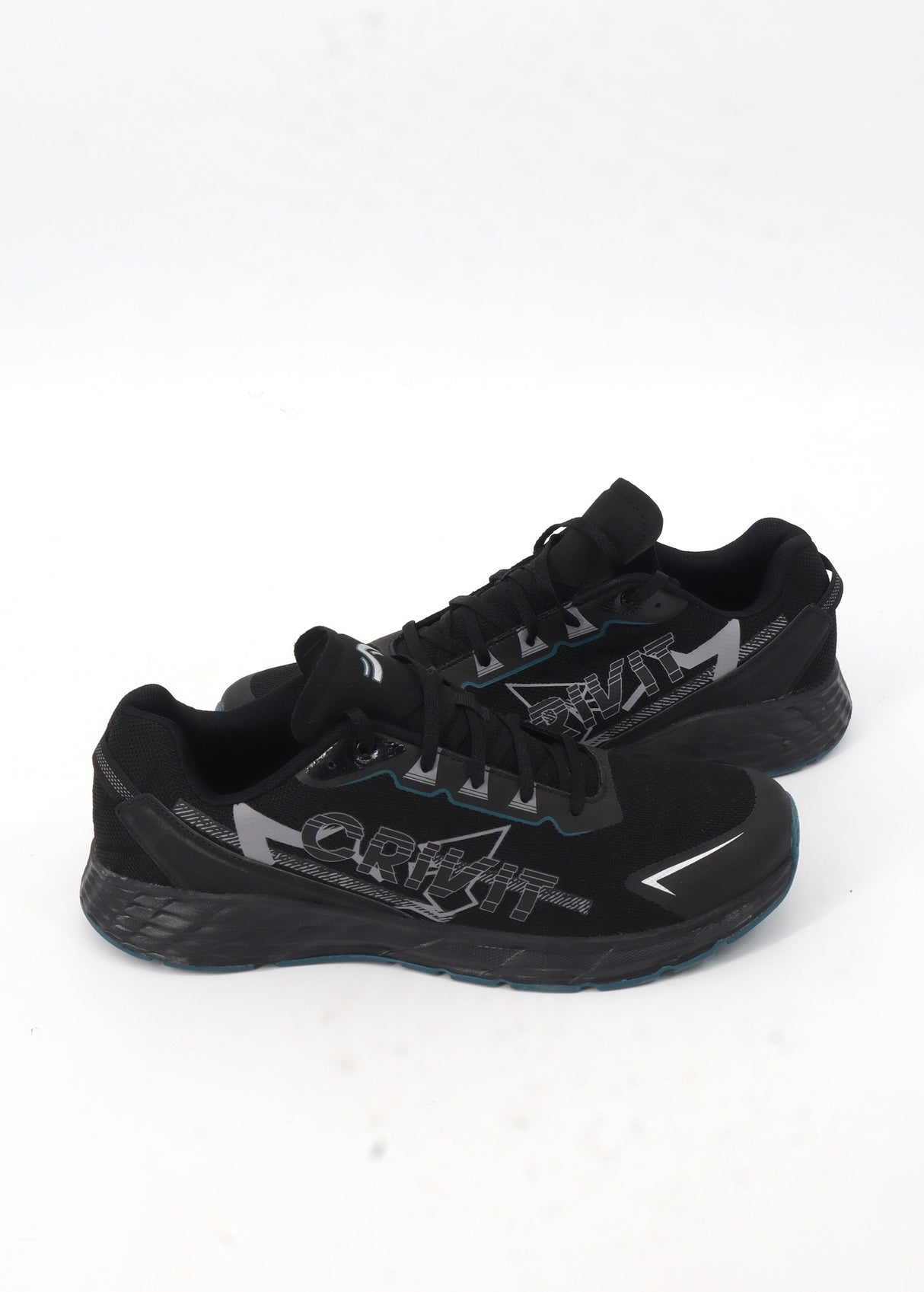 Image for Men's Printed Running Shoes,Black