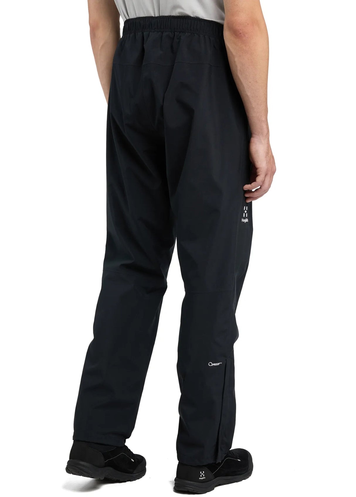 Image for Men's Brand Logo Printed Hiking Pants,Black
