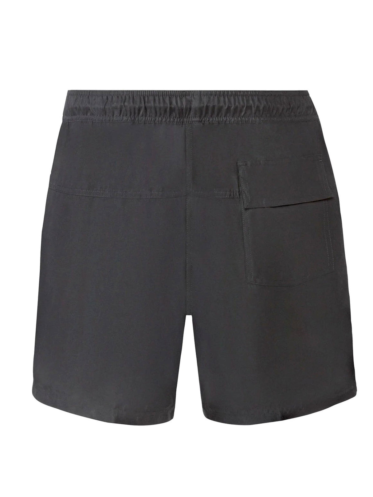 Image for Men's Plain Swim Trunks,Black