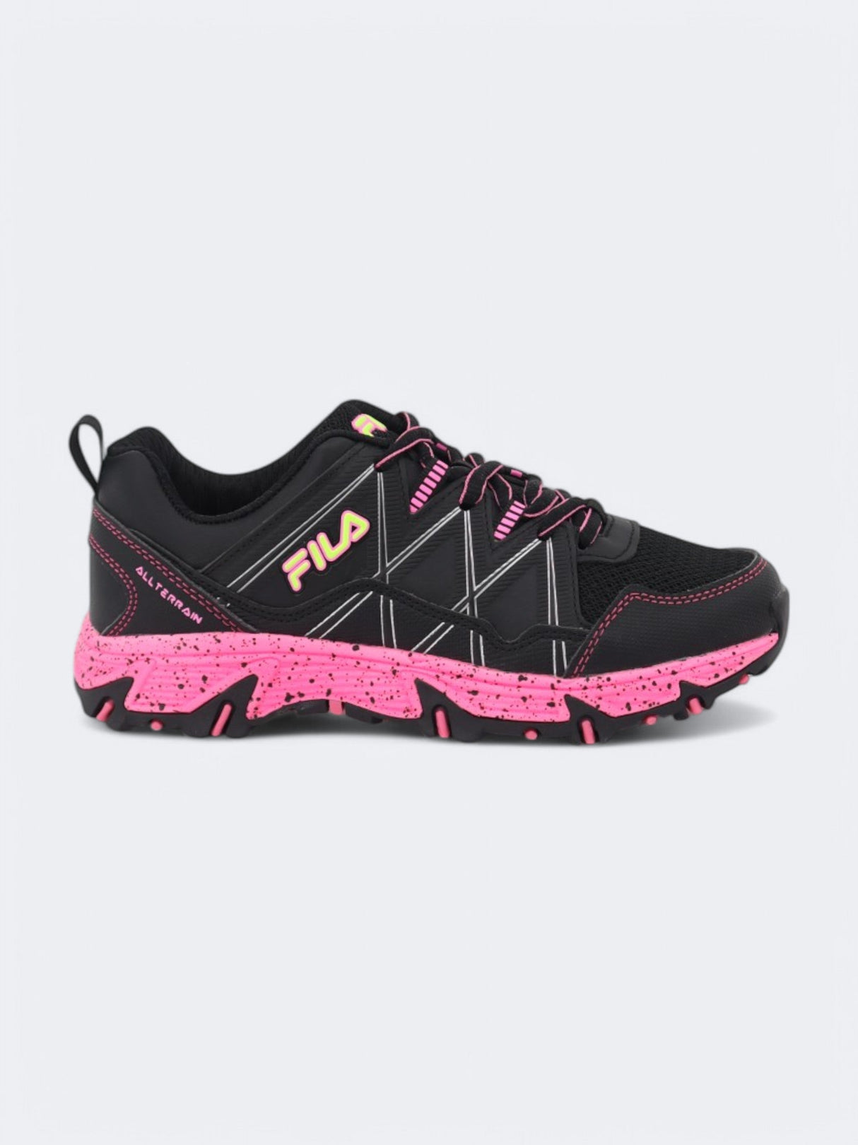 Image for Kids Girl's Printed Hiking Shoes,Black