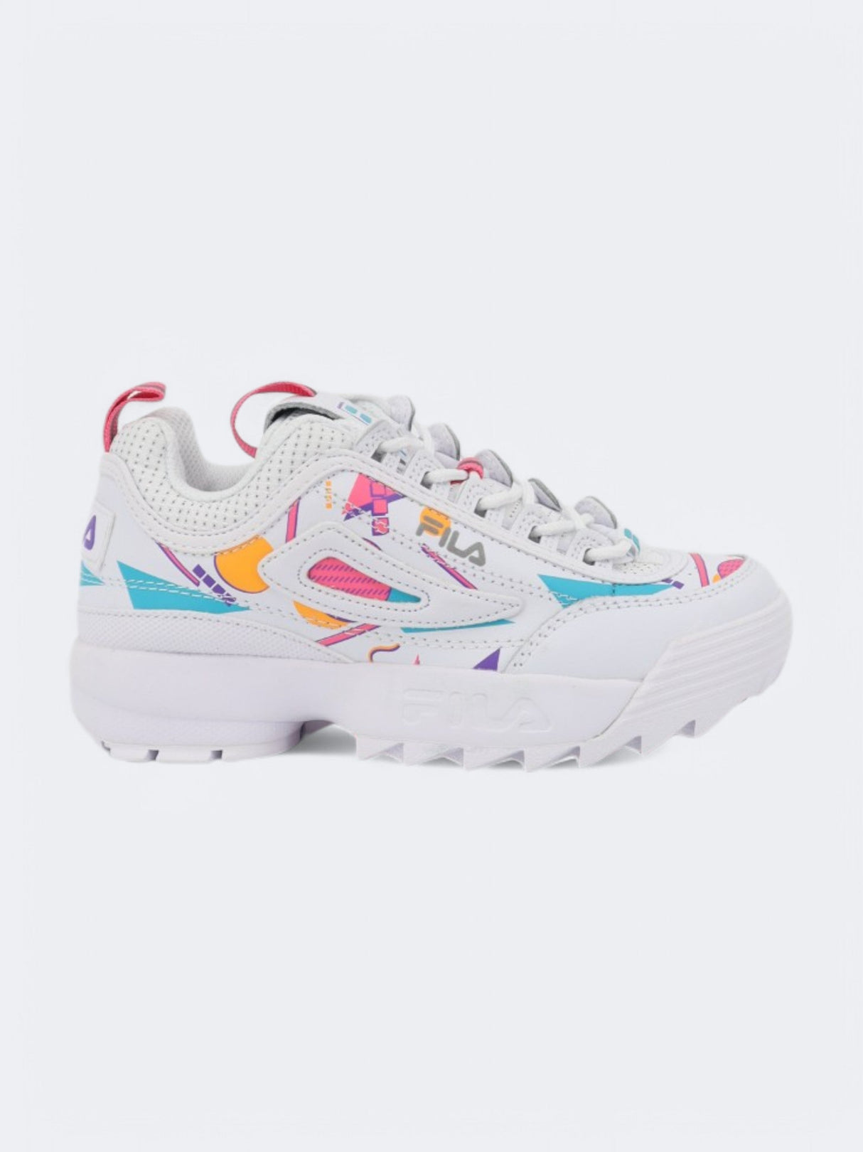 Image for Kids Girl's Printed Sneakers,White