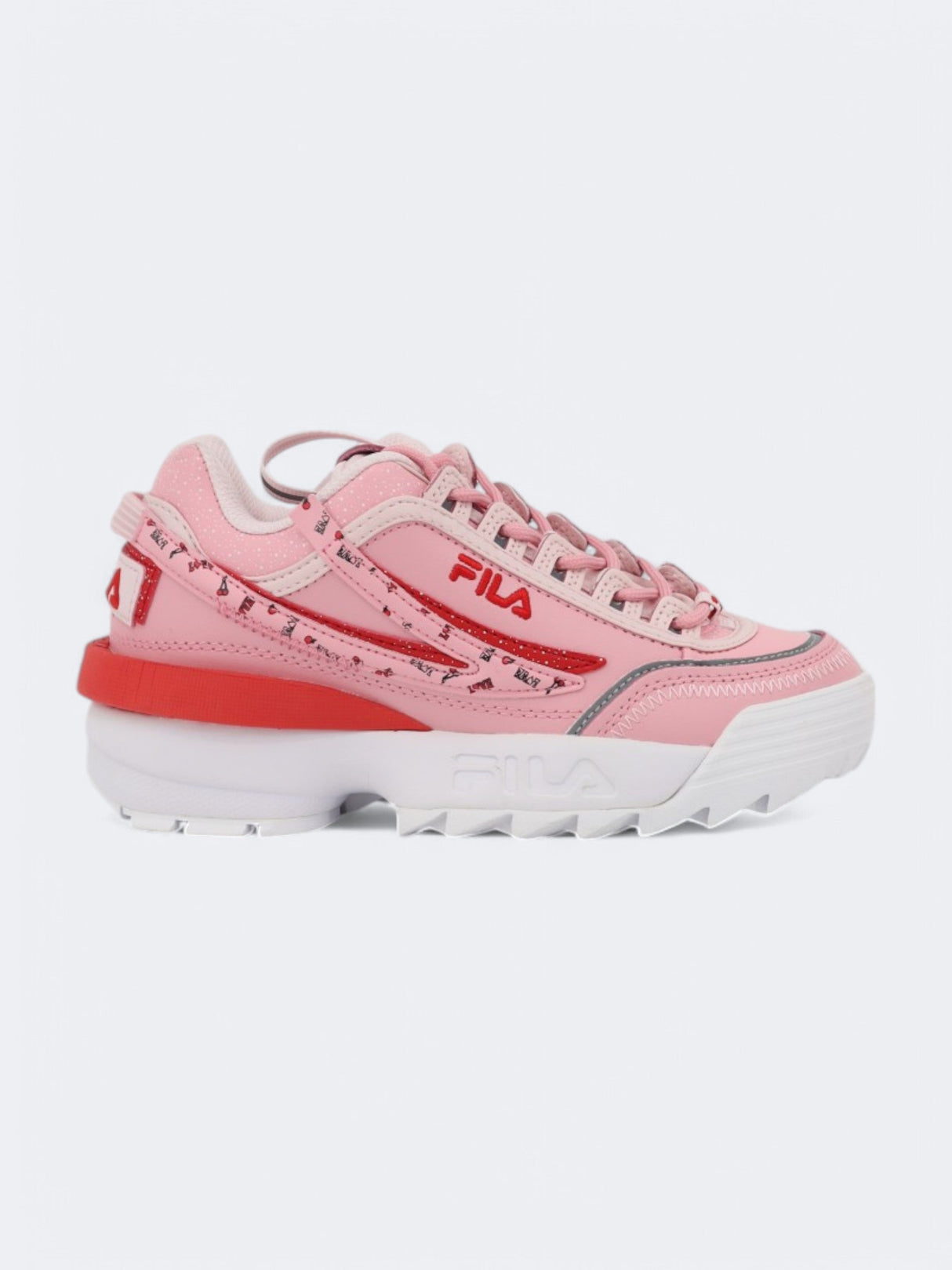 Image for Kids Girl's Printed Sneakers,Pink