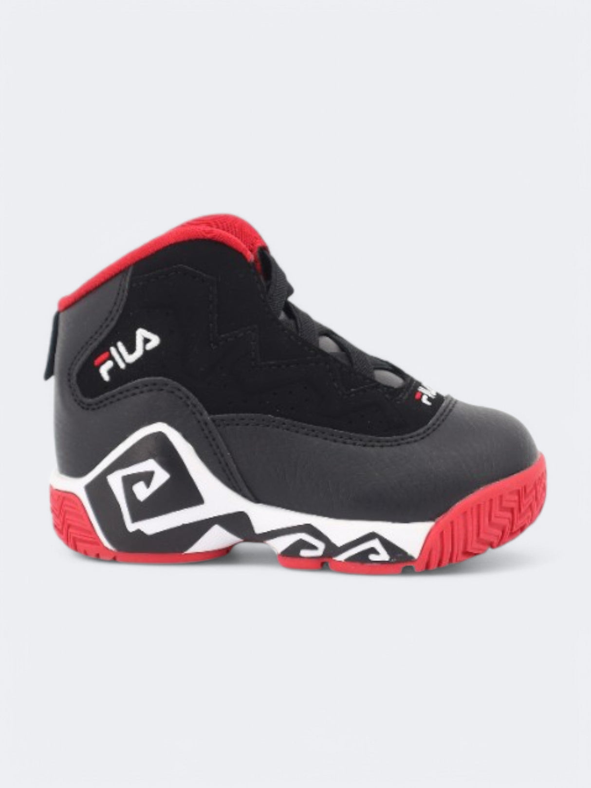 Image for Kids Boy's Textured Basketball Shoes,Black