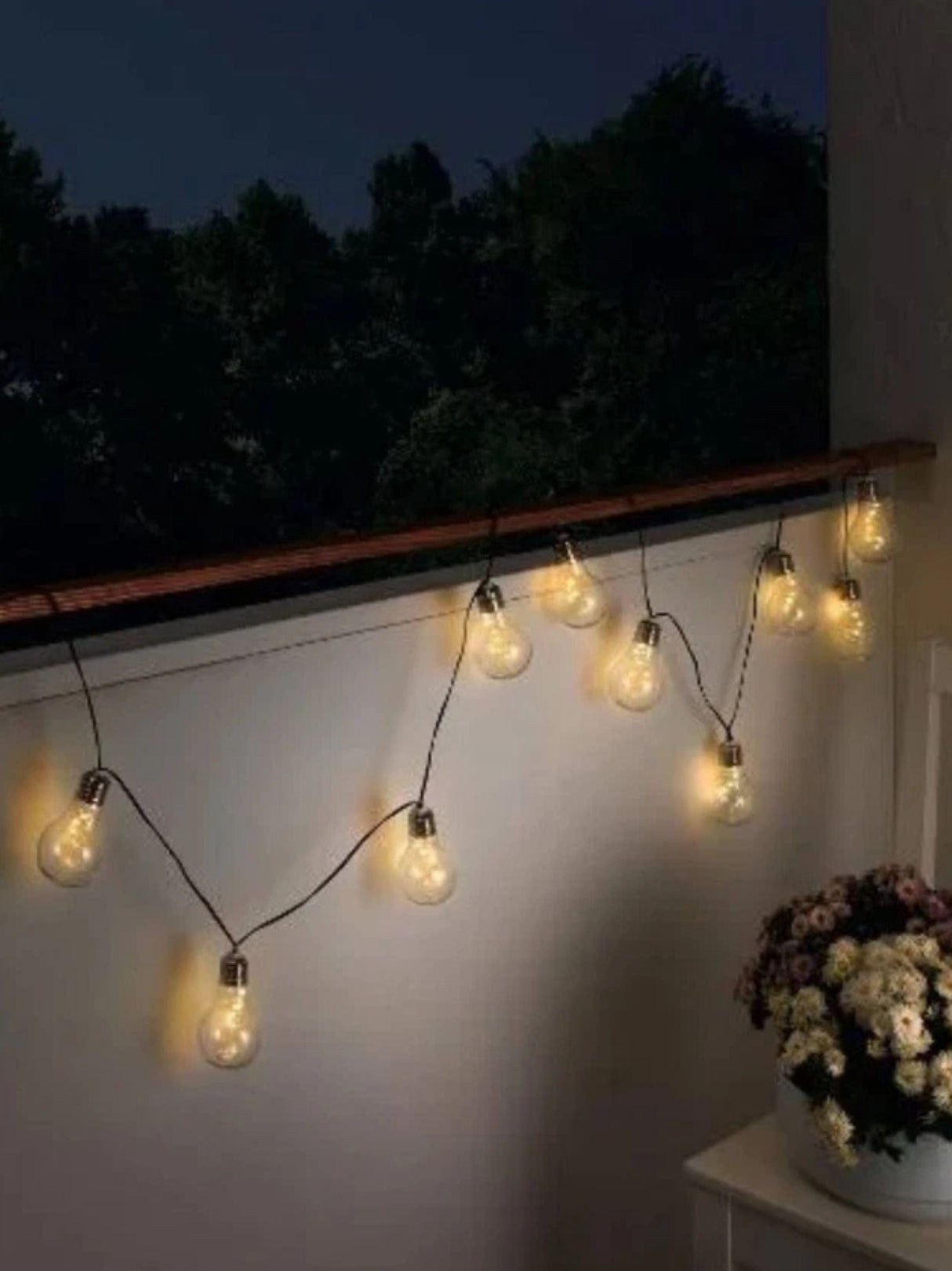 Solar Light Chain (Clear)
