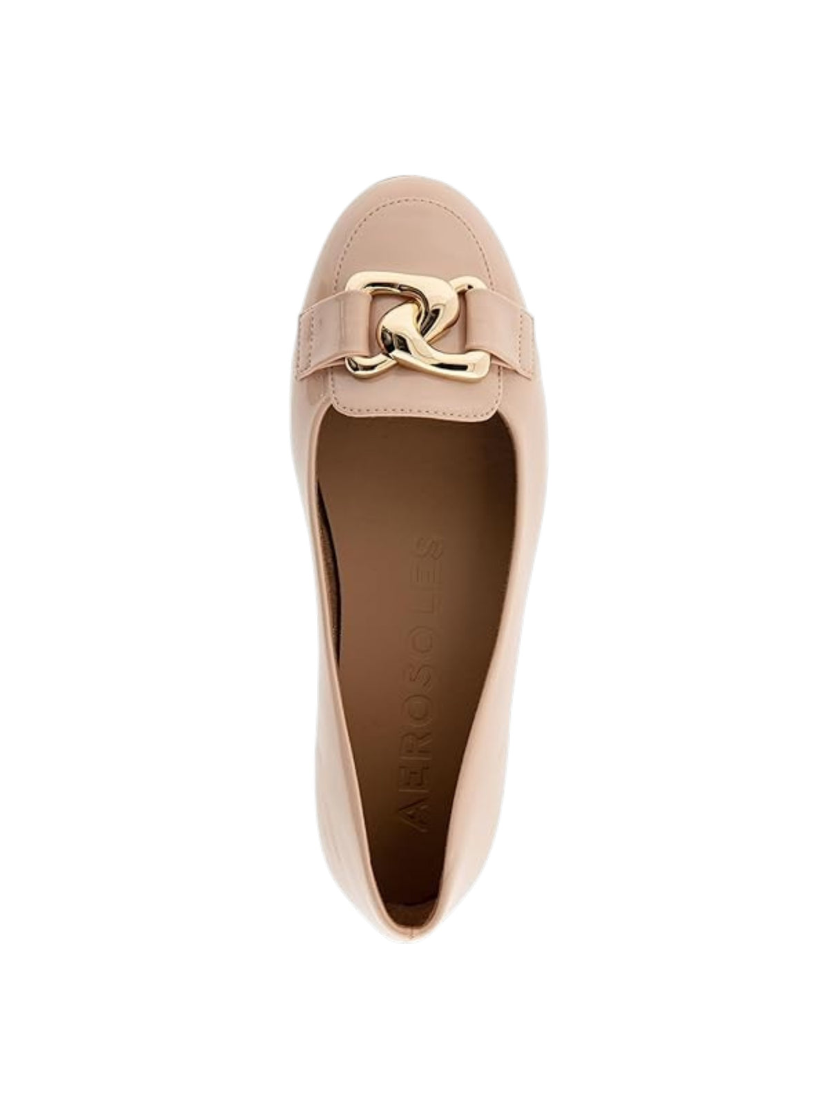 Women's Plain Bellorinas,Beige