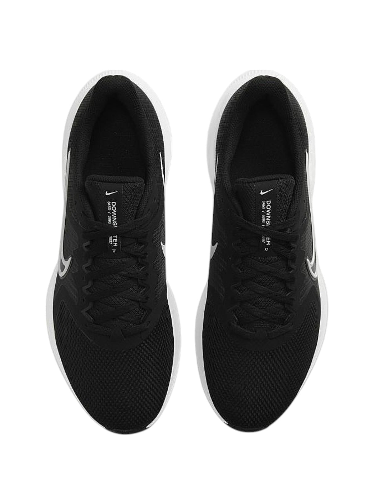Image for Downshifter Men's Logo Patched Shoes,Black