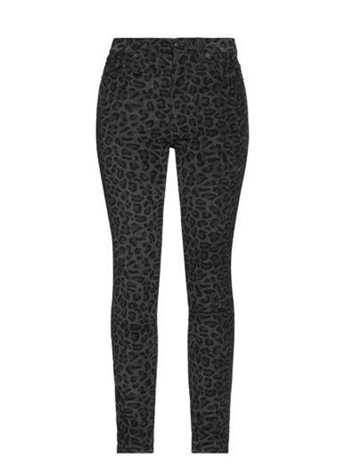 Image for Women's Printed Casual Pant,Grey