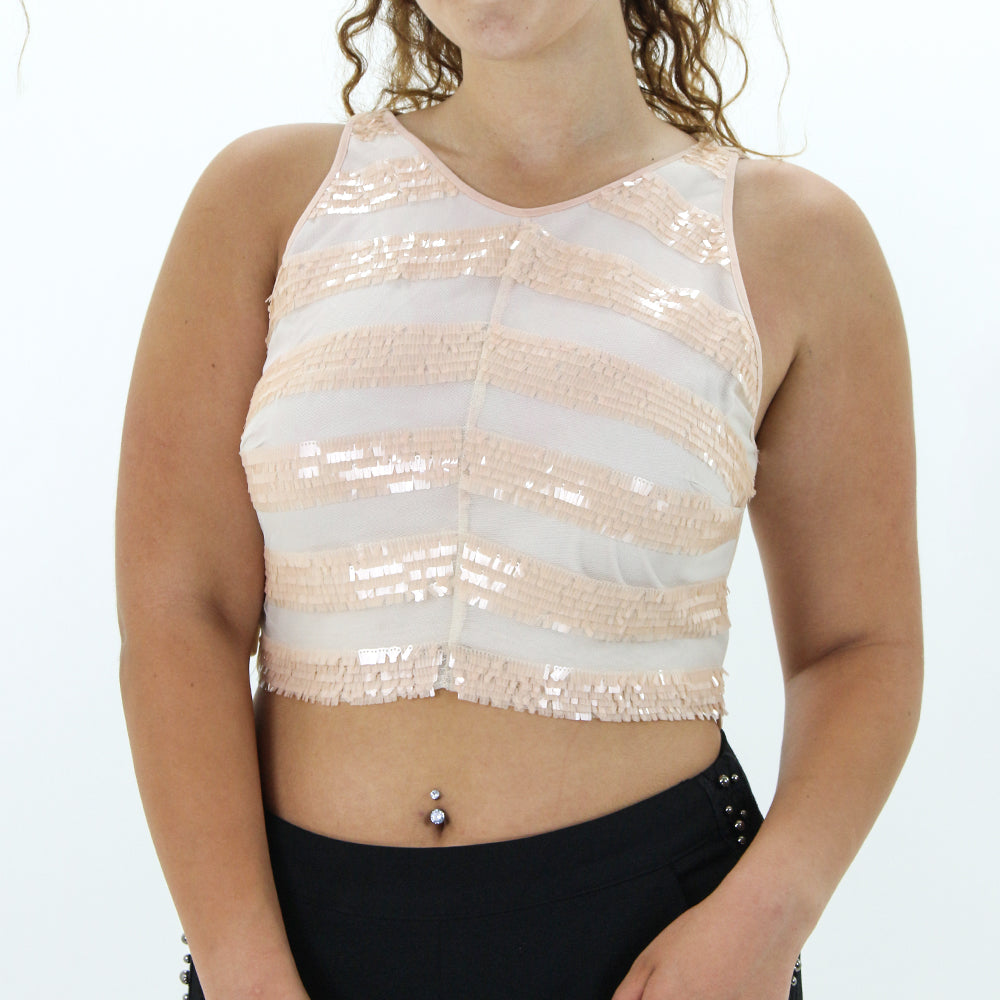 Image for Women's Embellished Crop Top,Somo