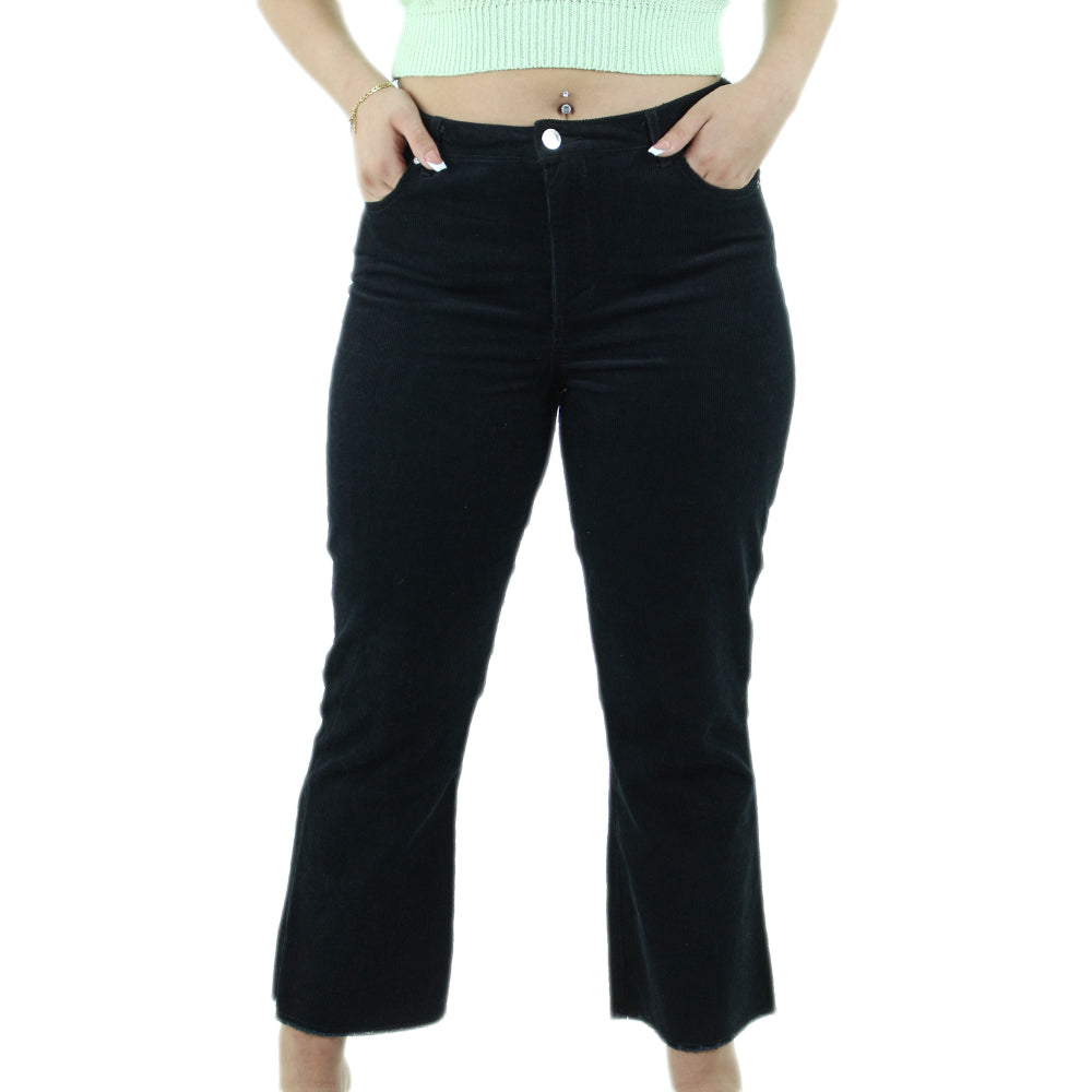 Image for Women's Corduroy Wide Pant,Black