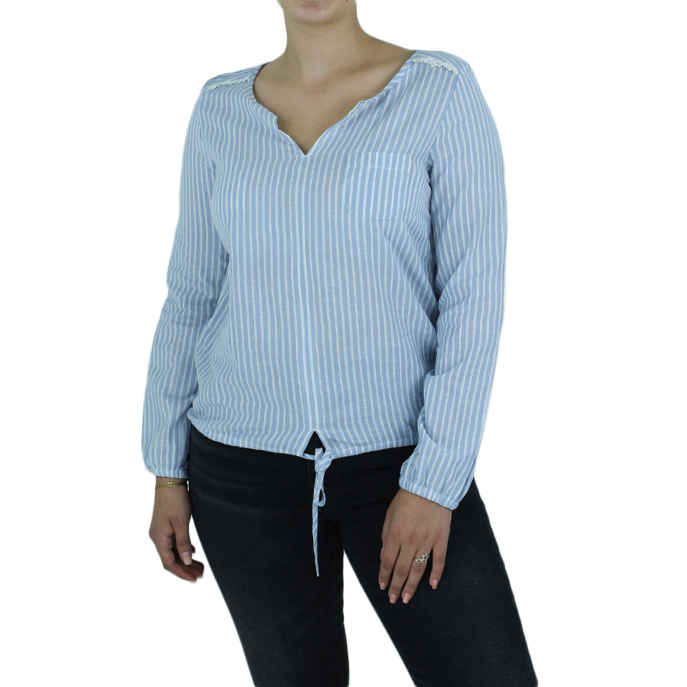 Image for Women's Striped Top,Blue
