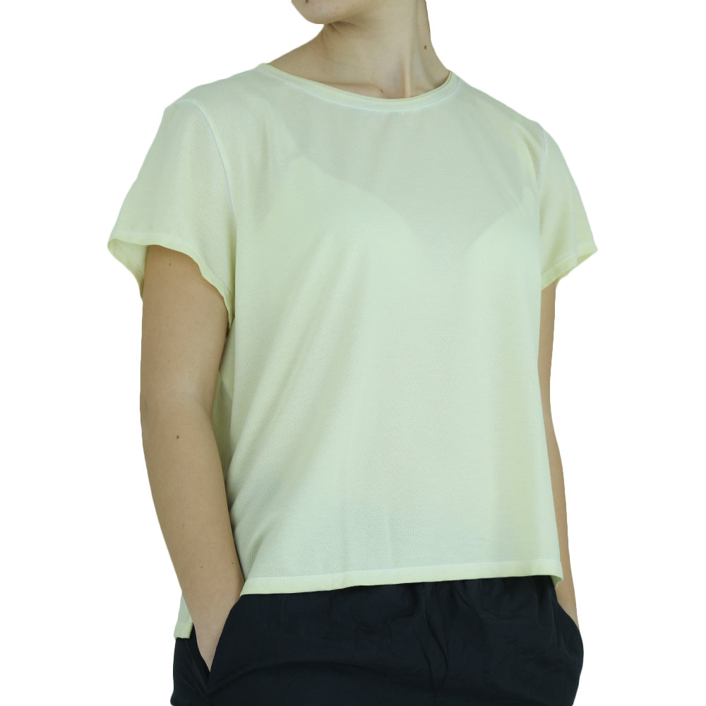 Image for Women's Plain Trainng Top,Yellow