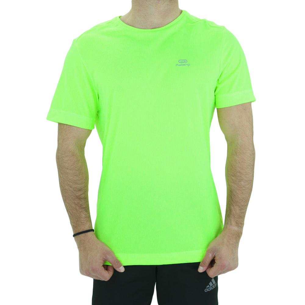 Image for Men's Logo Brand Print Sport Top,Neon Green
