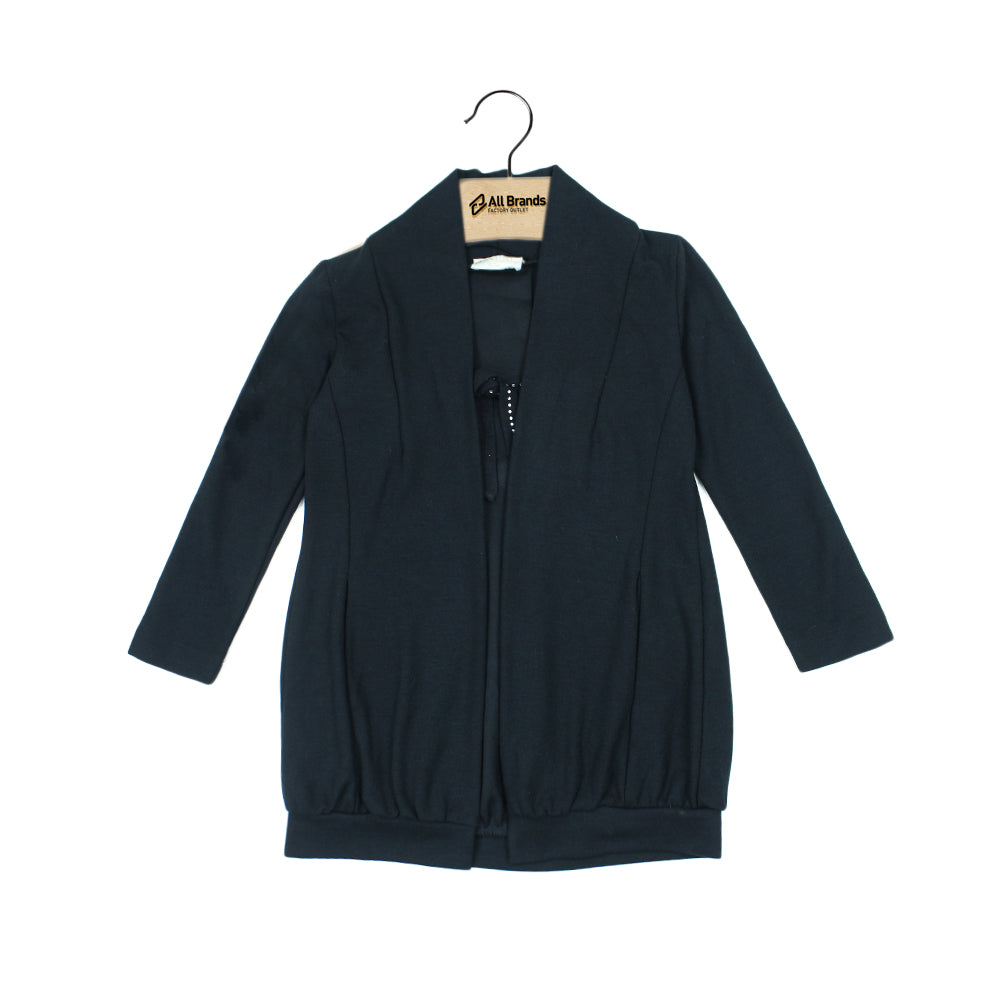 Image for Kids Girl Embellished Cardigan Top,Black