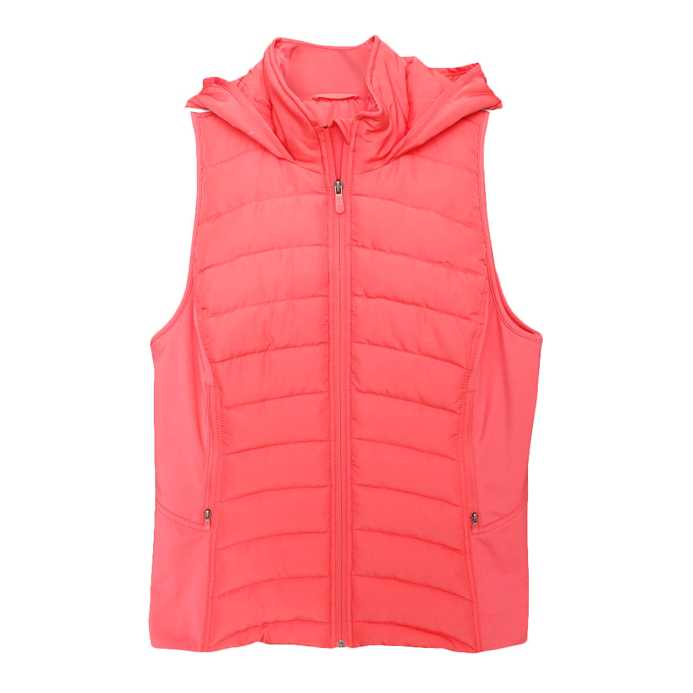Image for Women's Plain Solid Vest, Coral