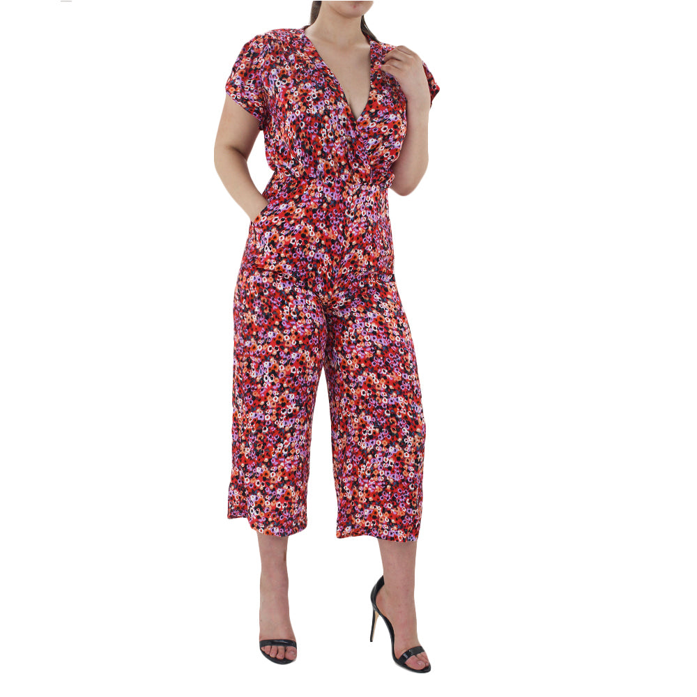 Image for Women's All Over Printed Jumpsuit,Multi