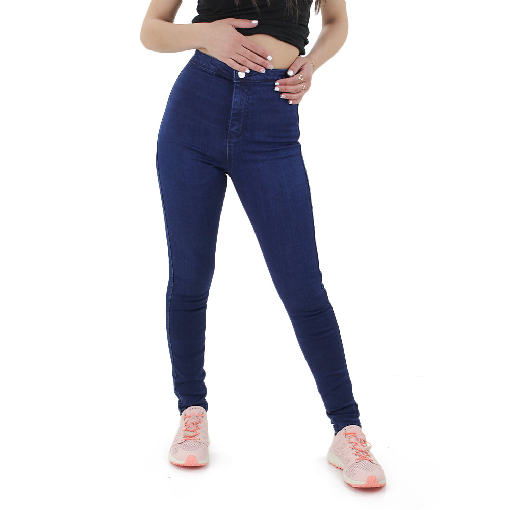 Image for Women's Slim Fit Denim Pant,Navy